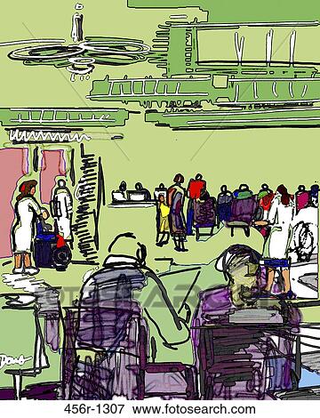 Waiting Room by Ong View Large Photo Image Stock Photo - Waiting Room by Ong. Fotosearch