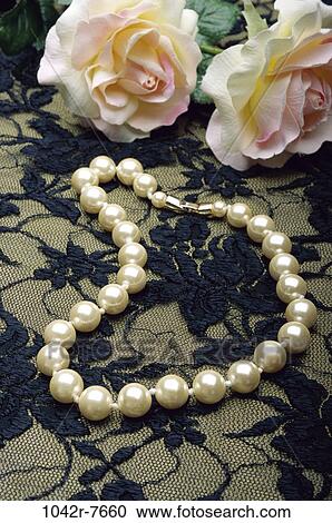 white, pearls, necklace, roses, romance, indulgence, wealth View Large Photo Image Stock Image - white, pearls, necklace, roses, romance, indulgence, wealth. Fotosearch