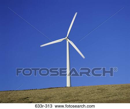 Stock Image - Wind Turbine. Fotosearch