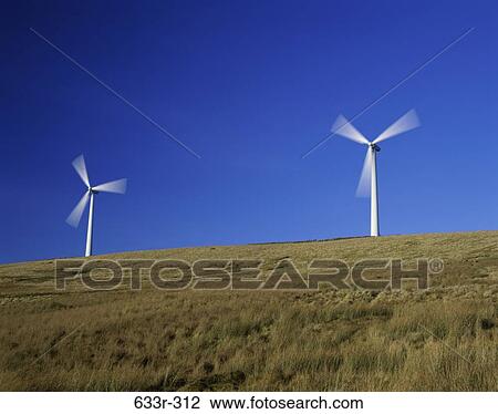 Wind Turbines View Large Photo Image Stock Image - Wind Turbines. Fotosearch