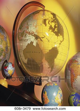 world, global, globes, Earth, numerous View Large Photo Image Stock Photo - world, global, globes, Earth, numerous. Fotosearch