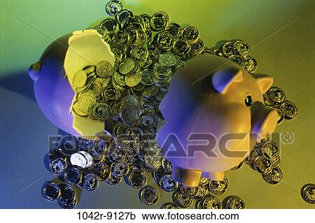 broken, finance, still life, personal finance, bank, coins, savings View Large Photo Image Stock Image - broken, finance, still life, personal finance, bank, coins, savings. Fotosearch