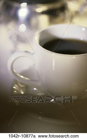 Stock Image - coffee, still life, tea, cup, beverage, drink. Fotosearch
