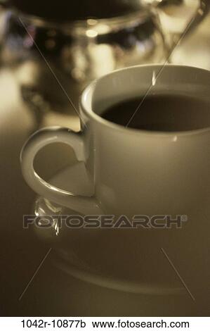 Stock Image - coffee, still life, tea, cup, beverage, drink. Fotosearch