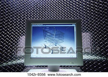 computer, shopping, cart, still life, internet, shopping cart, online View Large Photo Image Stock Photograph - computer, shopping, cart, still life, internet, shopping cart, online. Fotosearch