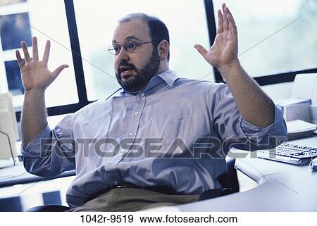 desk, business, defeat, Middle-aged, frustrated, casual View Large Photo Image Stock Photo - desk, business, defeat, Middle-aged, frustrated, casual. Fotosearch