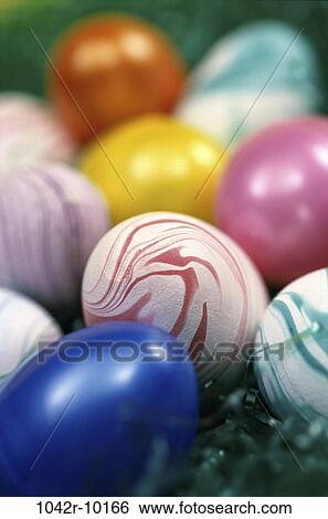 Stock Photograph - , diversity, Easter, background, still life, eggs, holiday. Fotosearch