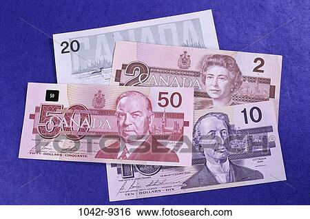Stock Photograph - Dollar, Canada. Fotosearch