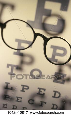 eyeglasses, chart, health, still life, vision, medical View Large Photo Image Stock Photo - eyeglasses, chart, health, still life, vision, medical. Fotosearch