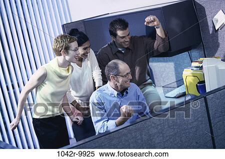 group, multiethnic, desk, computer, business, achievement, joyous View Large Photo Image Stock Photography - group, multiethnic, desk, computer, business, achievement, joyous. Fotosearch