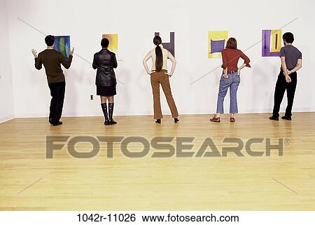 group, multiethnic, people, arts, view, looking, behind View Large Photo Image Stock Photograph - group, multiethnic, people, arts, view, looking, behind. Fotosearch