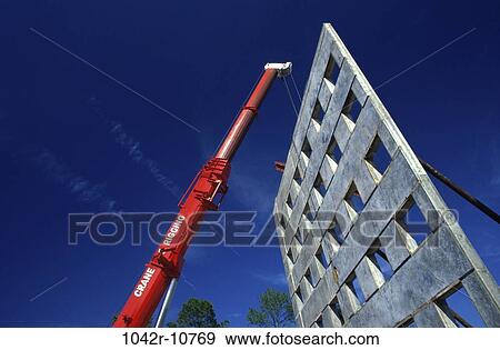 industry, construction, suburban, building, crane, commercial View Large Photo Image Stock Photo - industry, construction, suburban, building, crane, commercial. Fotosearch