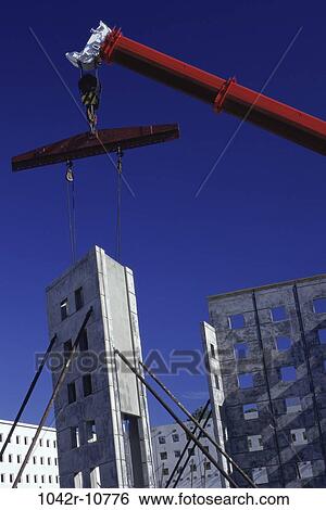 industry, construction, suburban, building, crane, commercial View Large Photo Image Stock Photograph - industry, construction, suburban, building, crane, commercial. Fotosearch