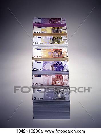 industry, finance, still life, currency, euro, stacks, Finance paper money View Large Photo Image Stock Image - industry, finance, still life, currency, euro, stacks, Finance paper money. Fotosearch