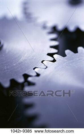 Stock Photography - industry, gears, teeth, pattern, round, industrial, still life. Fotosearch