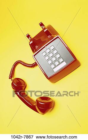 Stock Photo - industry, telephone, phone, still life, communication, Communication telephone. Fotosearch