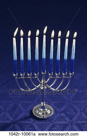 Stock Image - Menorah. Fotosearch