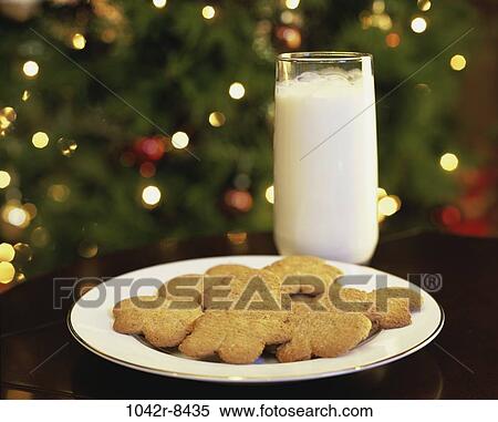milk, Christmas, beverages, non alcoholic, snack, dairy, cookies View Large Photo Image Stock Photography - milk, Christmas, beverages, non alcoholic, snack, dairy, cookies. Fotosearch