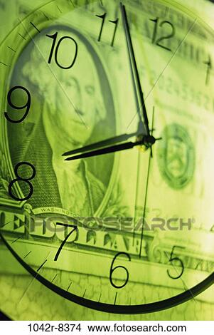 money, clock, time, still life, Time is Money, dollar, metaphor View Large Photo Image Picture - money, clock, time, still life, Time is Money, dollar, metaphor. Fotosearch