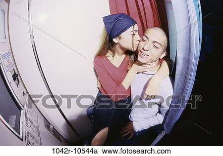 multiethnic, people, couple, booth, teens View Large Photo Image Stock Image - multiethnic, people, couple, booth, teens. Fotosearch