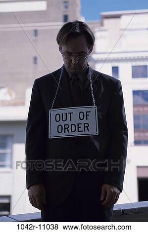Stock Photo - neck, isolation, business, outdoors, sign, conformity. Fotosearch