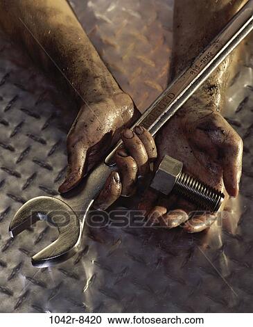 nut, trades, bolt, grease, wrench, occupation, Hardware still lifes View Large Photo Image Stock Image - nut, trades, bolt, grease, wrench, occupation, Hardware still lifes. Fotosearch