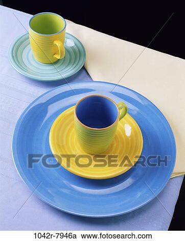 pairs, plates, still life, cups, saucers, Household still lifes View Large Photo Image Stock Image - pairs, plates, still life, cups, saucers, Household still lifes. Fotosearch