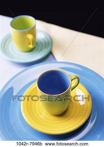 pairs, plates, still life, cups, saucers, Household still lifes View Large Photo Image Stock Image - pairs, plates, still life, cups, saucers, Household still lifes. Fotosearch