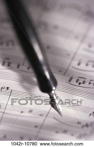 pen, music, arts, notes, still life, compose View Large Photo Image Stock Image - pen, music, arts, notes, still life, compose. Fotosearch