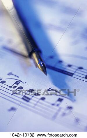 pen, music, arts, notes, still life, compose View Large Photo Image Stock Image - pen, music, arts, notes, still life, compose. Fotosearch