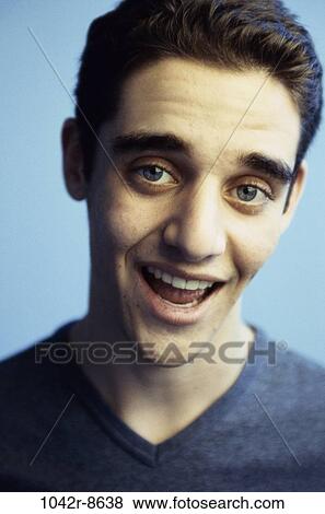 people, male, brunette, indoors, teenager, headshot View Large Photo Image Stock Photo - people, male, brunette, indoors, teenager, headshot. Fotosearch