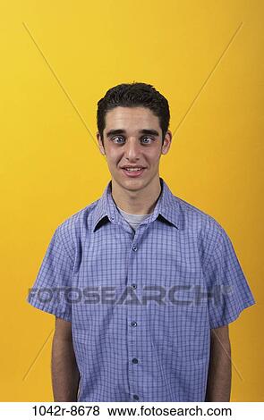 people, male, brunette, indoors, teenager, Caucasian View Large Photo Image Stock Photo - people, male, brunette, indoors, teenager, Caucasian. Fotosearch