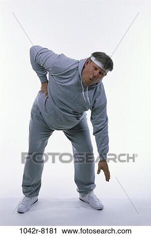 people, stretching, back, injury, Middle-aged, exercise View Large Photo Image Stock Image - people, stretching, back, injury, Middle-aged, exercise. Fotosearch