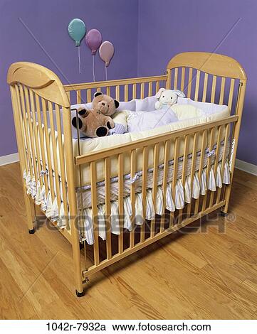 railing, balloons, crib, objects, wooden, decorations, furniture View Large Photo Image Stock Image - railing, balloons, crib, objects, wooden, decorations, furniture. Fotosearch