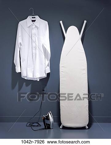shirt, iron, still life, board, ironing, Household still lifes View Large Photo Image Stock Photograph - shirt, iron, still life, board, ironing, Household still lifes. Fotosearch