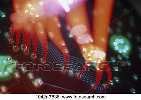 technology, computer, lights, components, parts, circuit board, Computers Various View Large Photo Image Stock Photograph - technology, computer, lights, components, parts, circuit board, Computers Various. Fotosearch
