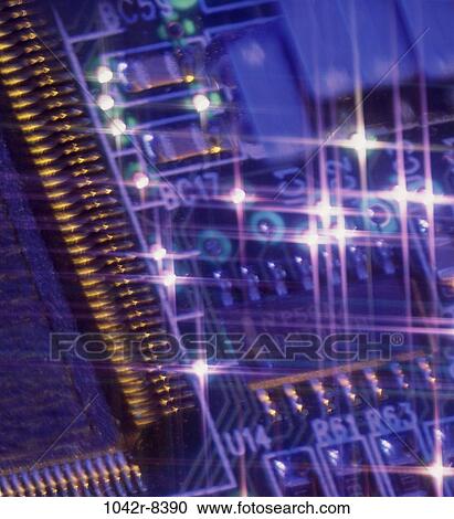 technology, computer, purple, lights, circuit board, component, sparkle View Large Photo Image Stock Image - technology, computer, purple, lights, circuit board, component, sparkle. Fotosearch