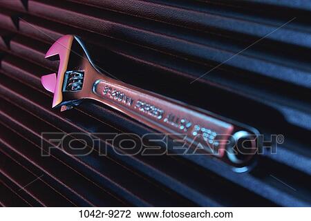 Stock Image - tool, still life, metal, wrench, Hardware still lifes. Fotosearch