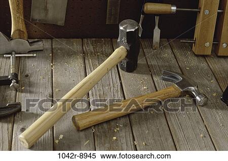 tools, still life, hammer, ax, carpentry, vise, chisels View Large Photo Image Stock Photography - tools, still life, hammer, ax, carpentry, vise, chisels. Fotosearch