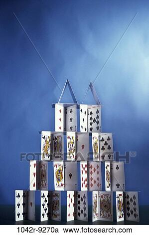 tower, pattern, achievement, game, still life, stack, cards View Large Photo Image Stock Image - tower, pattern, achievement, game, still life, stack, cards. Fotosearch