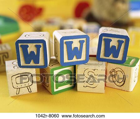 , worldwide web, computer, blocks, web, future, toy View Large Photo Image Stock Image - , worldwide web, computer, blocks, web, future, toy. Fotosearch