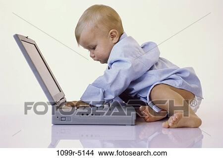 baby, computer, laptop, business, future, using, metaphor View Large Photo Image Picture - baby, computer, laptop, business, future, using, metaphor. Fotosearch