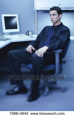 desk, computer, business, bored, businessman, indoors View Large Photo Image Stock Photography - desk, computer, business, bored, businessman, indoors. Fotosearch