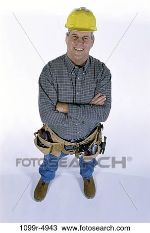 industry, construction, worker, Middle-aged, trade, occupation View Large Photo Image Stock Image - industry, construction, worker, Middle-aged, trade, occupation. Fotosearch