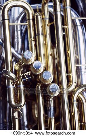 music, arts, entertainment, still life, musical, brass, instrument View Large Photo Image Picture - music, arts, entertainment, still life, musical, brass, instrument. Fotosearch