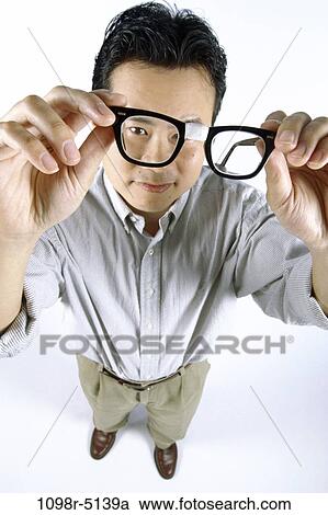 people, Asian, eyeglasses, broken, curious, perspective View Large Photo Image Stock Image - people, Asian, eyeglasses, broken, curious, perspective. Fotosearch