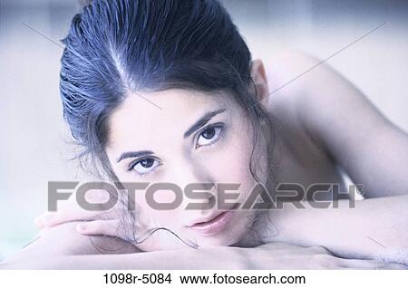 people, brunette, indoors, teenager, female, headshot View Large Photo Image Picture - people, brunette, indoors, teenager, female, headshot. Fotosearch