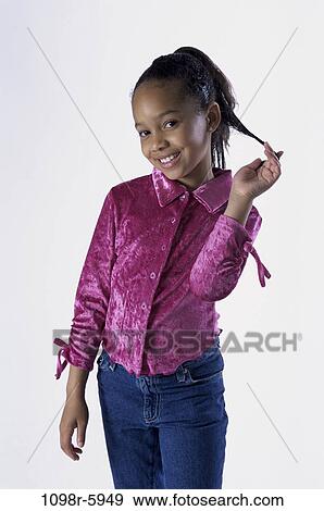 people, hair, girl, flirting, twirling, child, indoors View Large Photo Image Stock Photo - people, hair, girl, flirting, twirling, child, indoors. Fotosearch