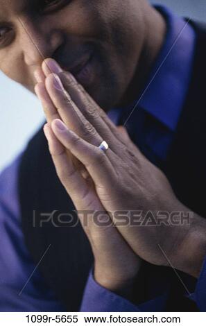 Stock Photography - people, hands, business, contemplating, pray, businessman. Fotosearch