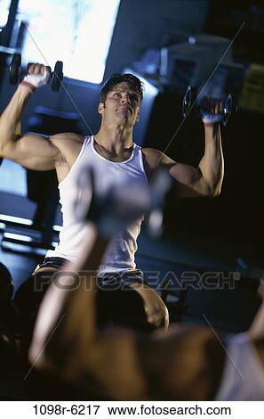 people, healthy, health, sports, exercise, lifting View Large Photo Image Stock Photo - people, healthy, health, sports, exercise, lifting. Fotosearch